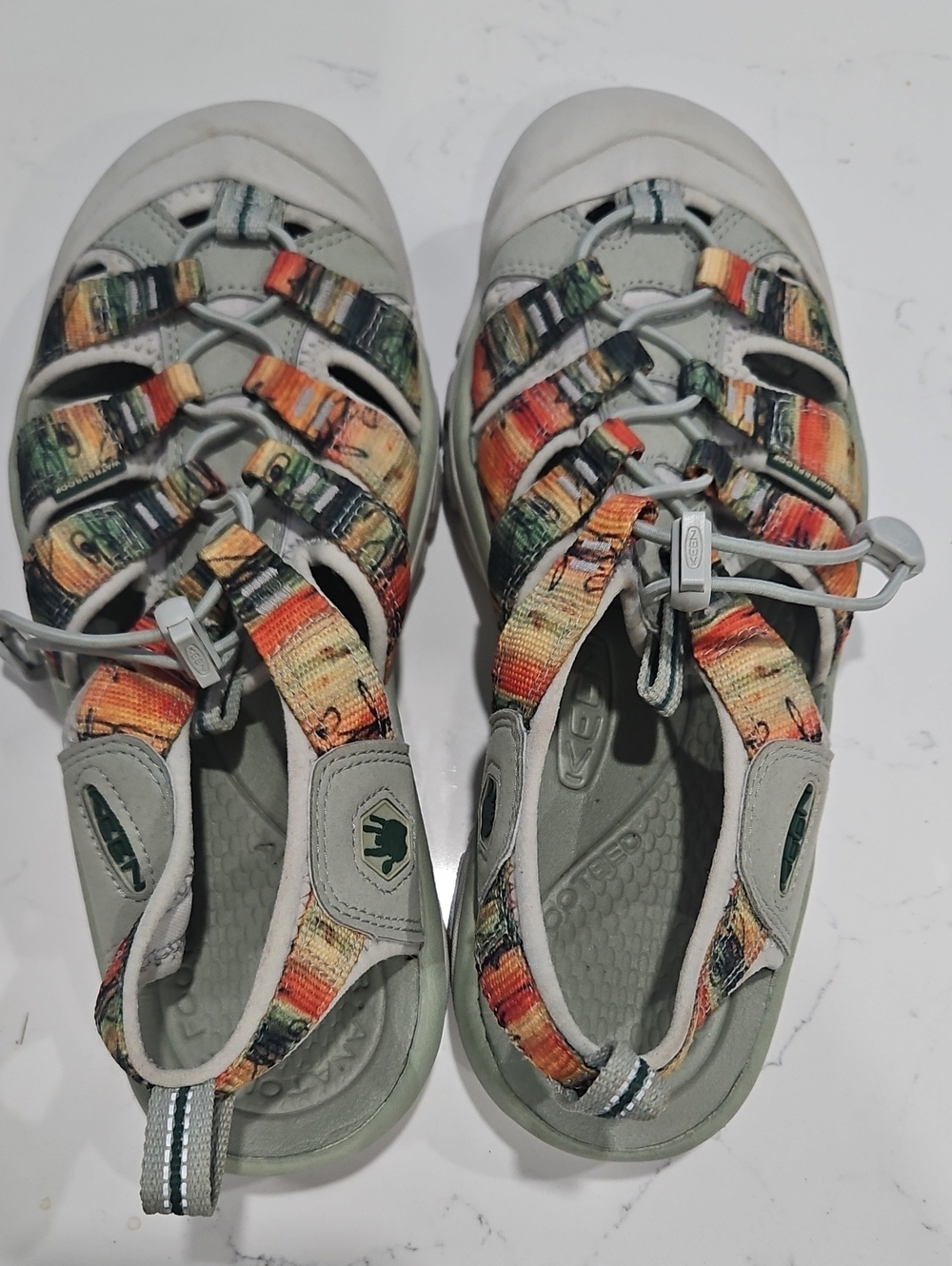 Keen Jerry Garcia Multi-Color Patterned Closed-Toe Water Shoes